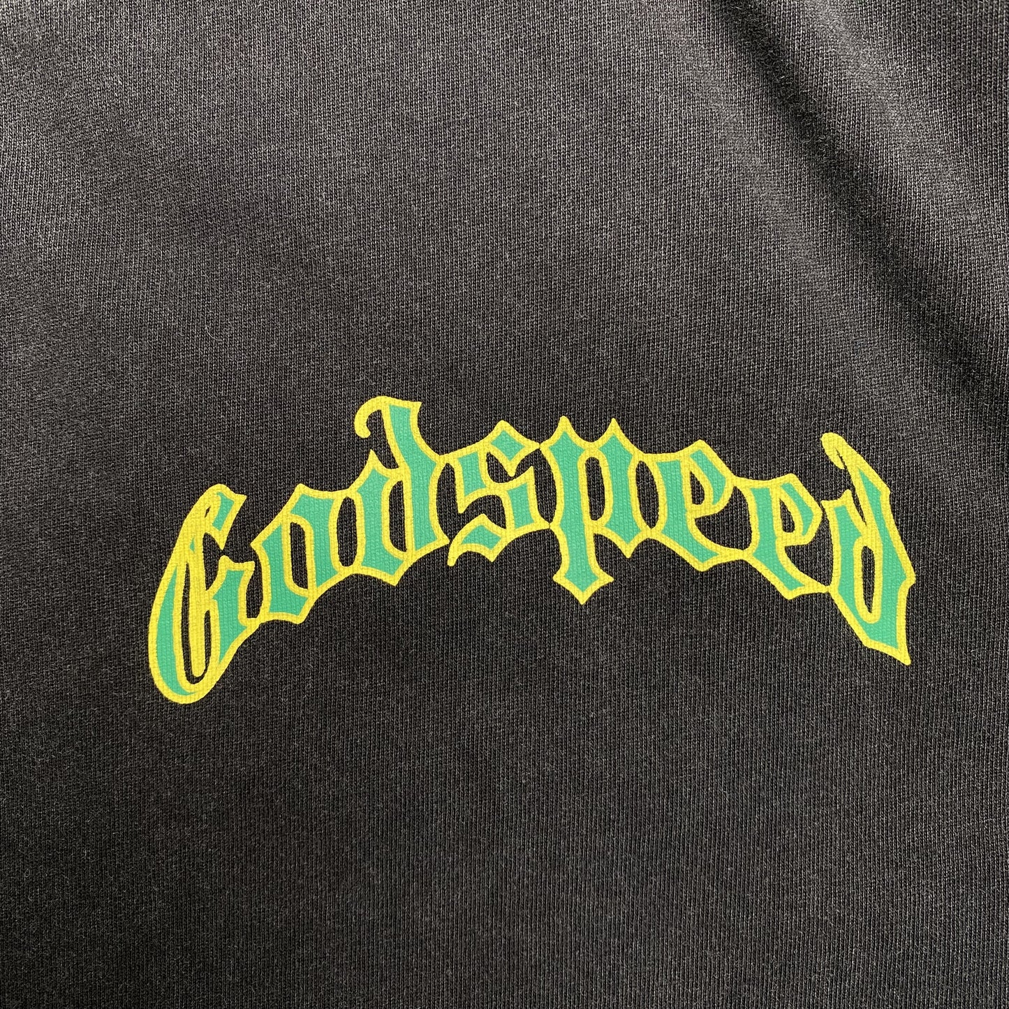 GODSPEED BALACLAVA SZN T-SHIRT WASHED BLACK