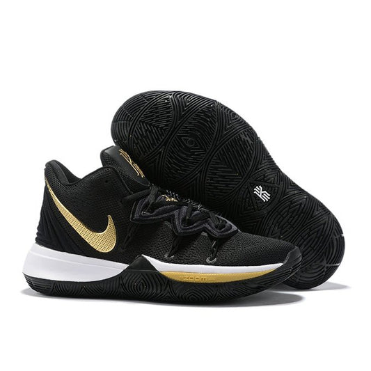 NIKE KYRIE 5 x BLACK METALLIC GOLD - Prime Reps