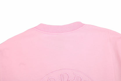 CHROME HEARTS HORSE SHOE LOGO T-SHIRT PINK