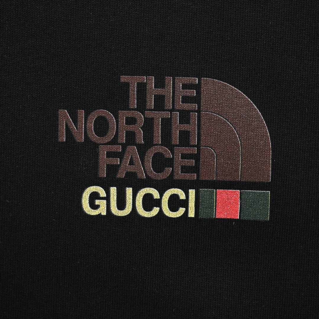 The North Face x Gucci Nature Print T-Shirt (Black)