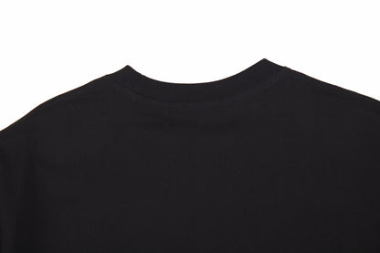 Dior Color Splash Graphic T-Shirt - Black