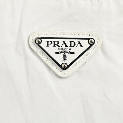 Prada Short-Sleeve Button-Up Shirt (White)