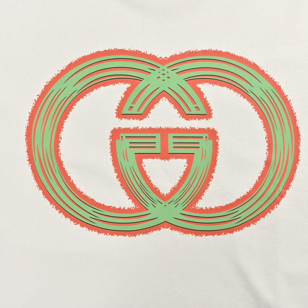 Gucci Multicolor Interlocking G Logo T-Shirt Primereps