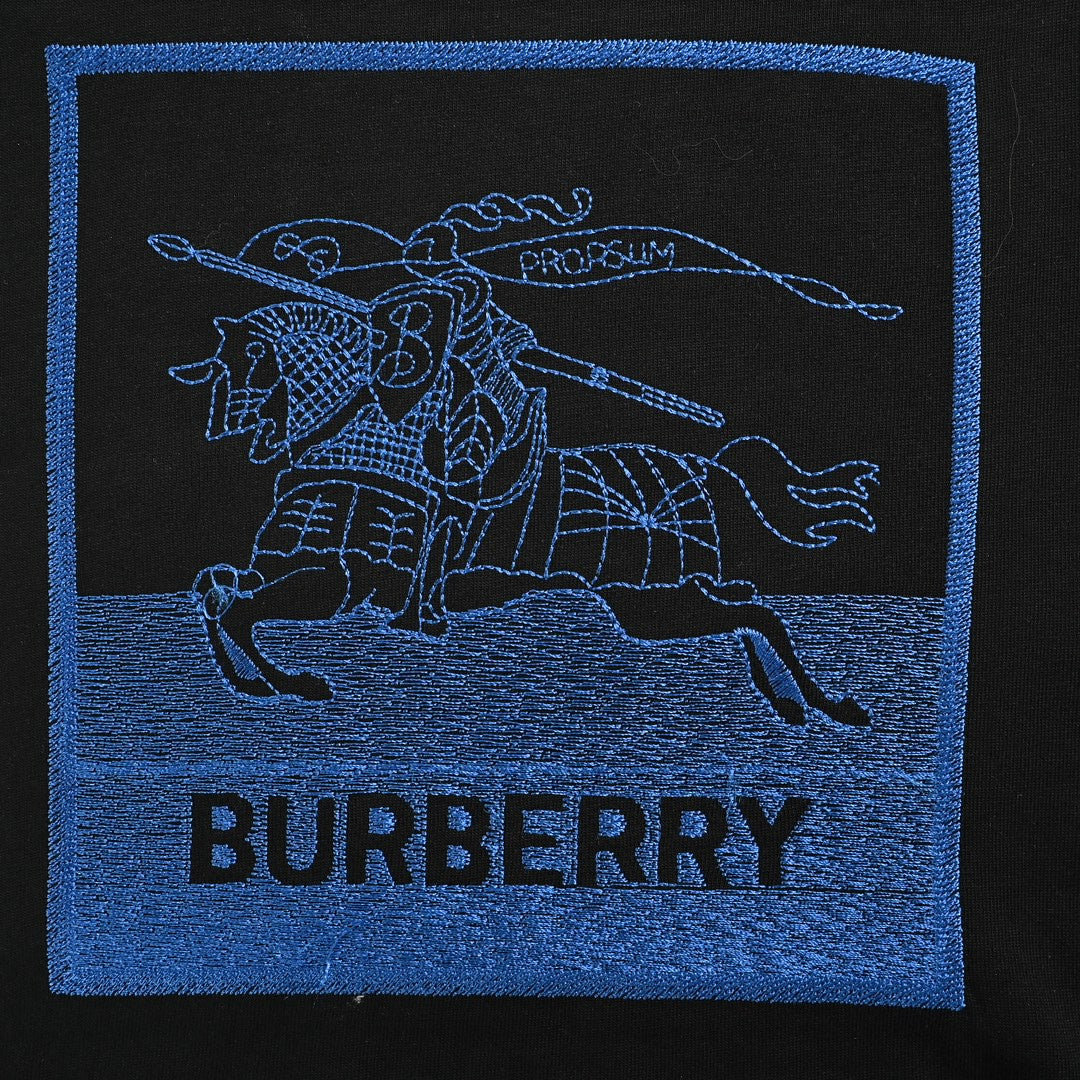 Burberry Knight Logo T-Shirt (Black)