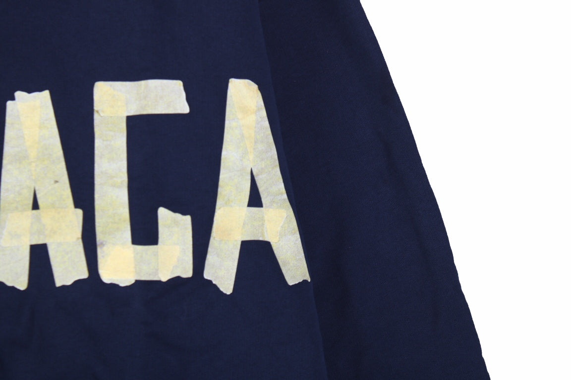 Balenciaga Navy Blue Crewneck