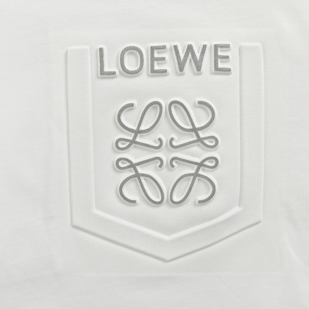 Loewe White Pocket Logo T-Shirt