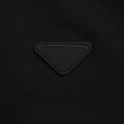 Prada Classic Black Polo Shirt