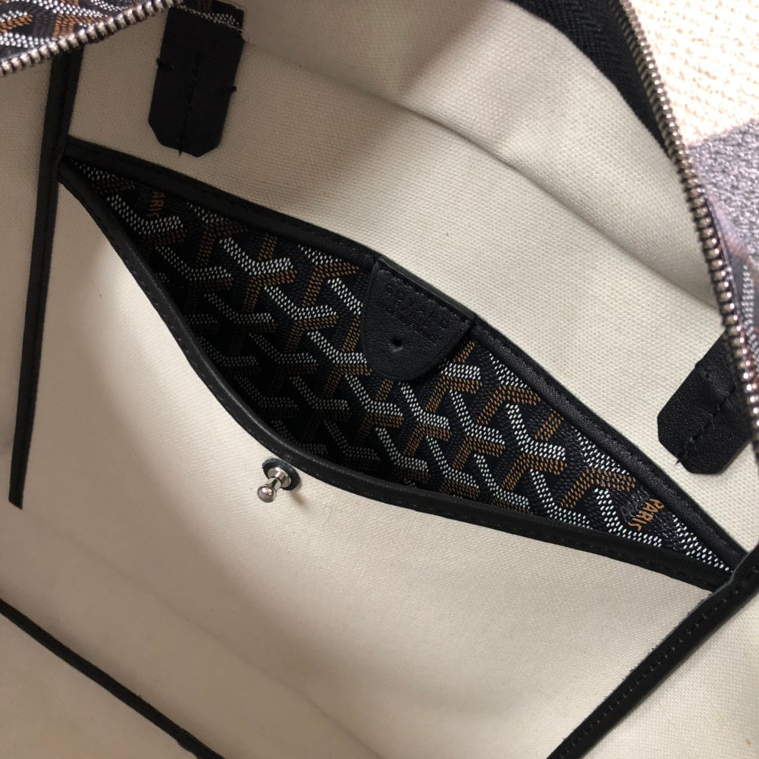 GOYARD ARTOIS PM TOTE BAG BLACK