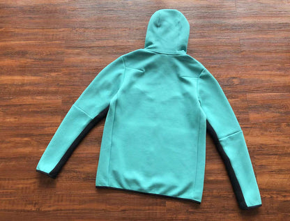 NIKE TECH FLEECE HOODIE x WASHED TEAL