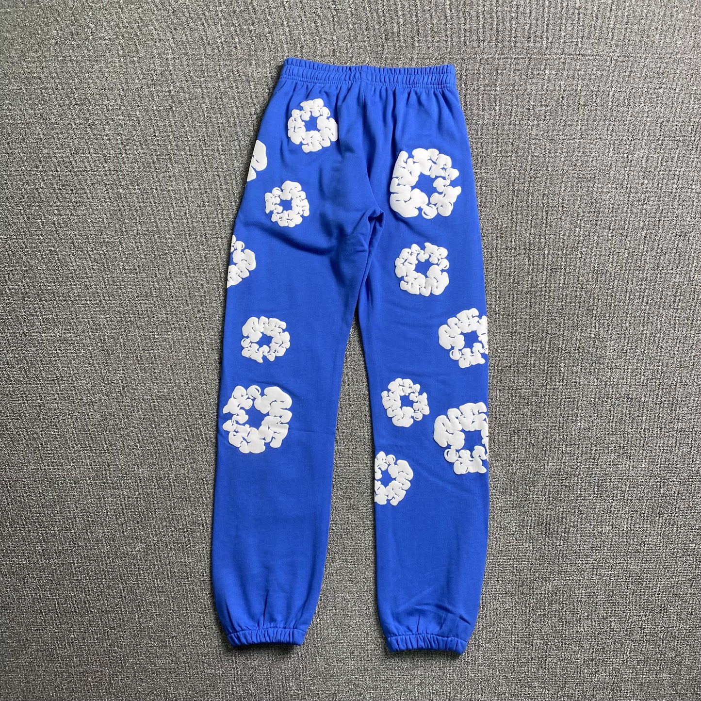 DENIM TEARS COTTON WREATH SWEATPANTS DEEP BLUE