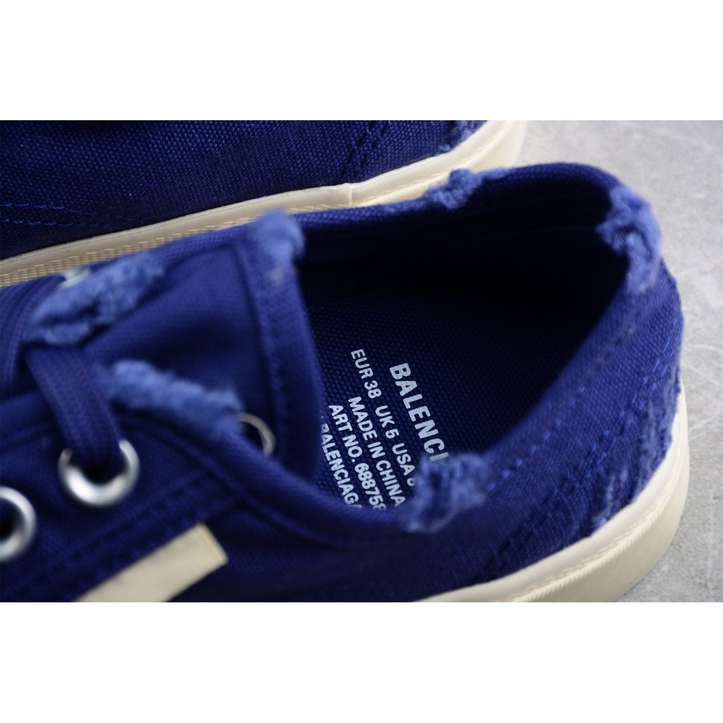 BALENCIAGA PARIS MID VULC DESTR x BLUE - Prime Reps