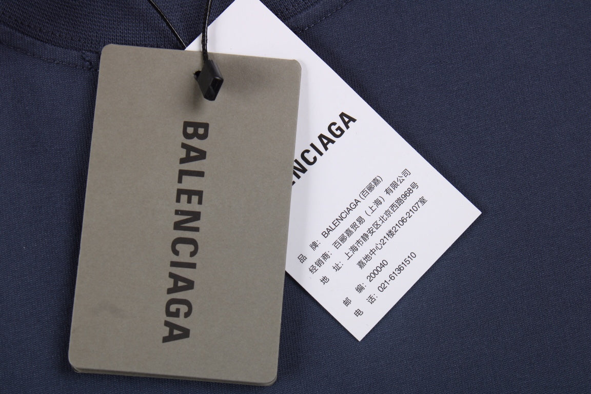 Balenciaga T-shirt with Paris Print