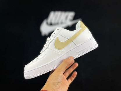 NIKE AIR FORCE 1 "Mini Swoosh White/Yellow"