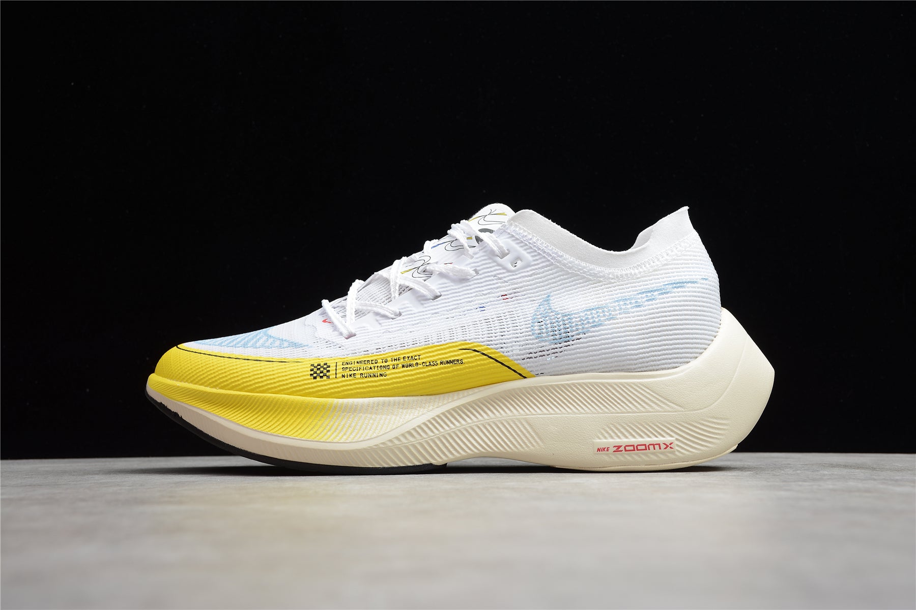 ZoomX Vaporfly NEXT% 2 White and Yellow