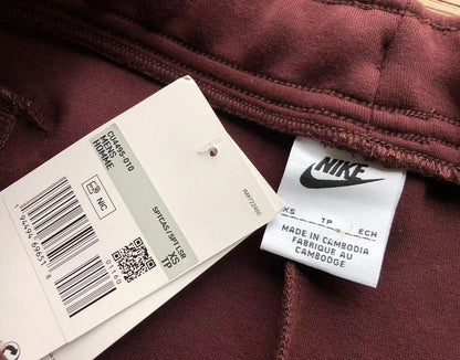 NIKE TECH FLEECE PANTS x BERRY/POMEGRANATE