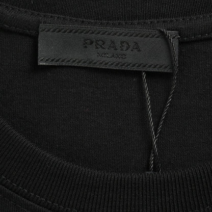 Prada T-Shirt - Black with Subtle Branding