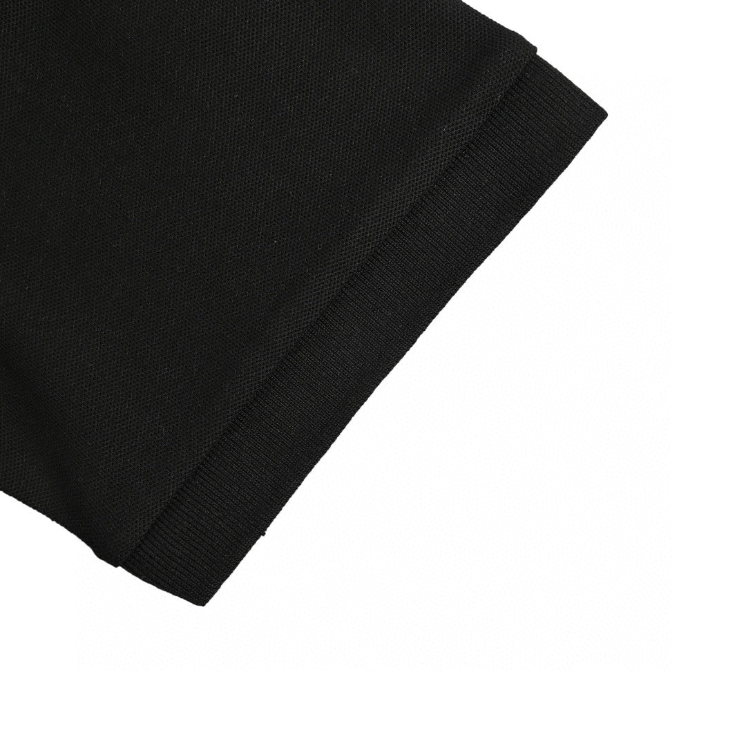 Prada Classic Black Polo Shirt