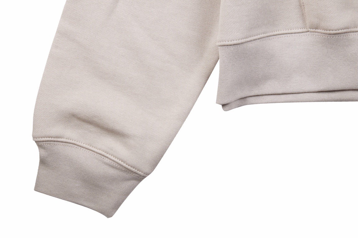 FEAR OF GOD ESSENTIALS "1977" HOODIE STONE GREY