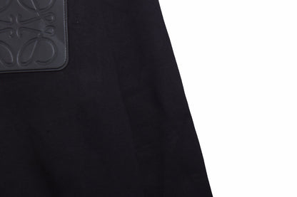 Loewe Black Logo Patch Hoodie