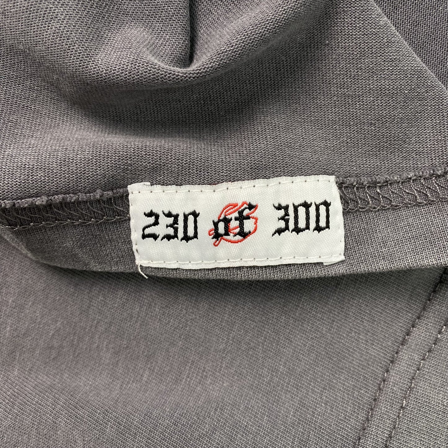 GODSPEED BALACLAVA SZN T-SHIRT WASHED GREY