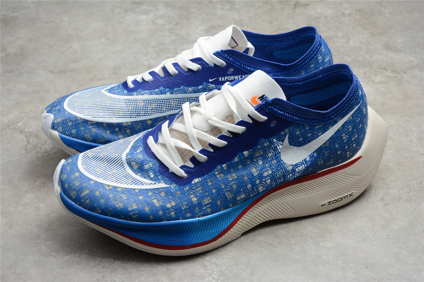 ZoomX Vaporfly NEXT% 2 Blue and White