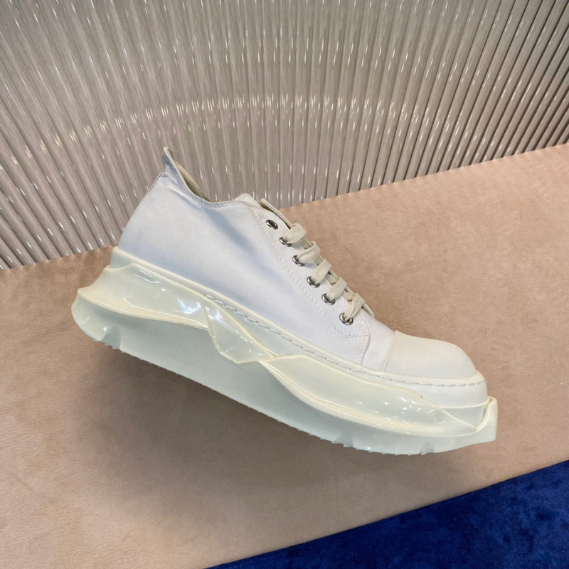 Rick Owens Low-Top Sneakers - All White