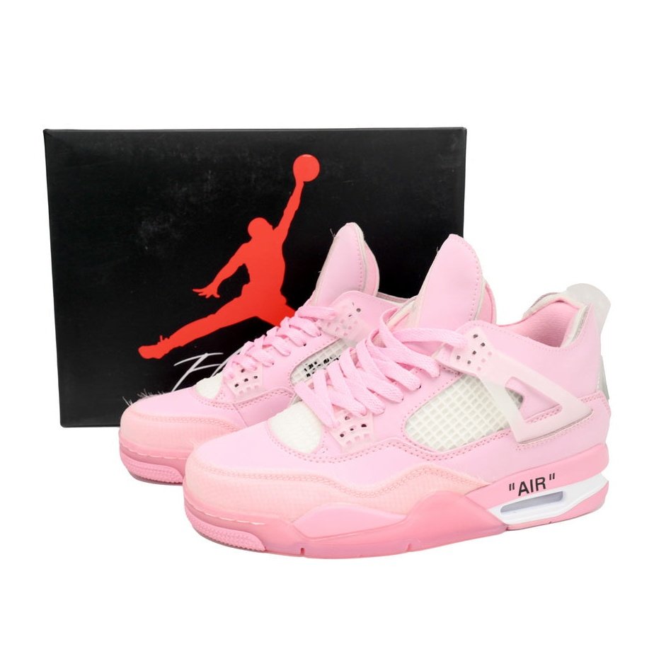 JORDAN 4 x OFF-WHITE ROSE PEACH - Prime Reps