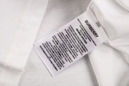 BURBERRY LONDON ENGLAND LOGO T-SHIRT WHITE