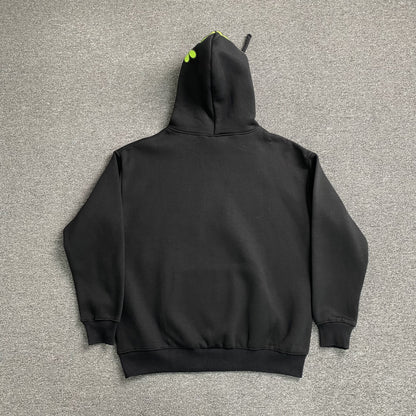 SYNA WORLD HOOD LOGO HOODIE BLACK