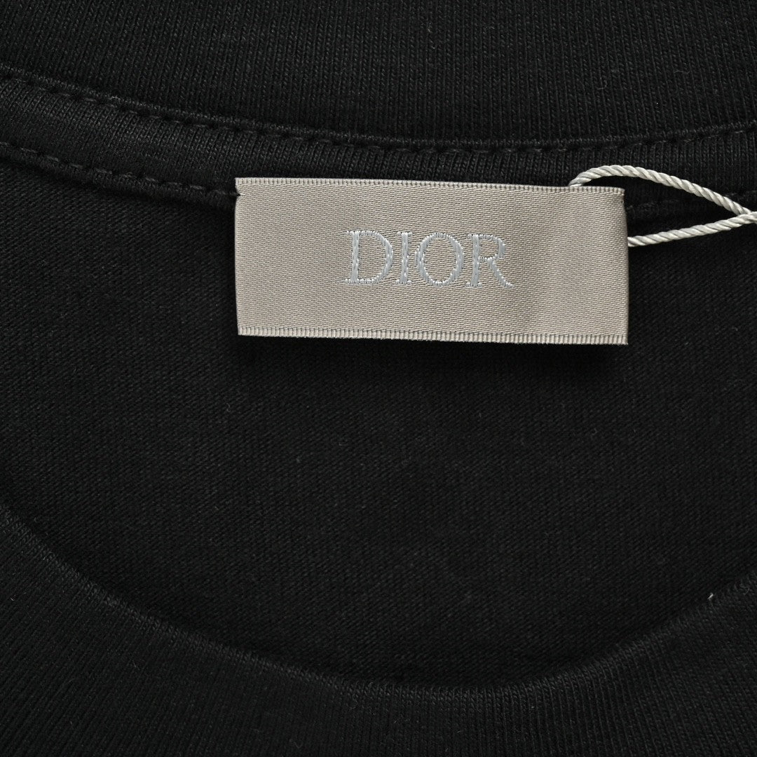 Dior 1947 Signature Black T-Shirt Primereps