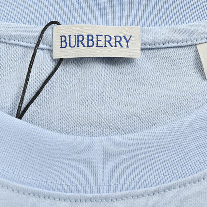 Burberry Knight Print T-Shirt (Light Blue)