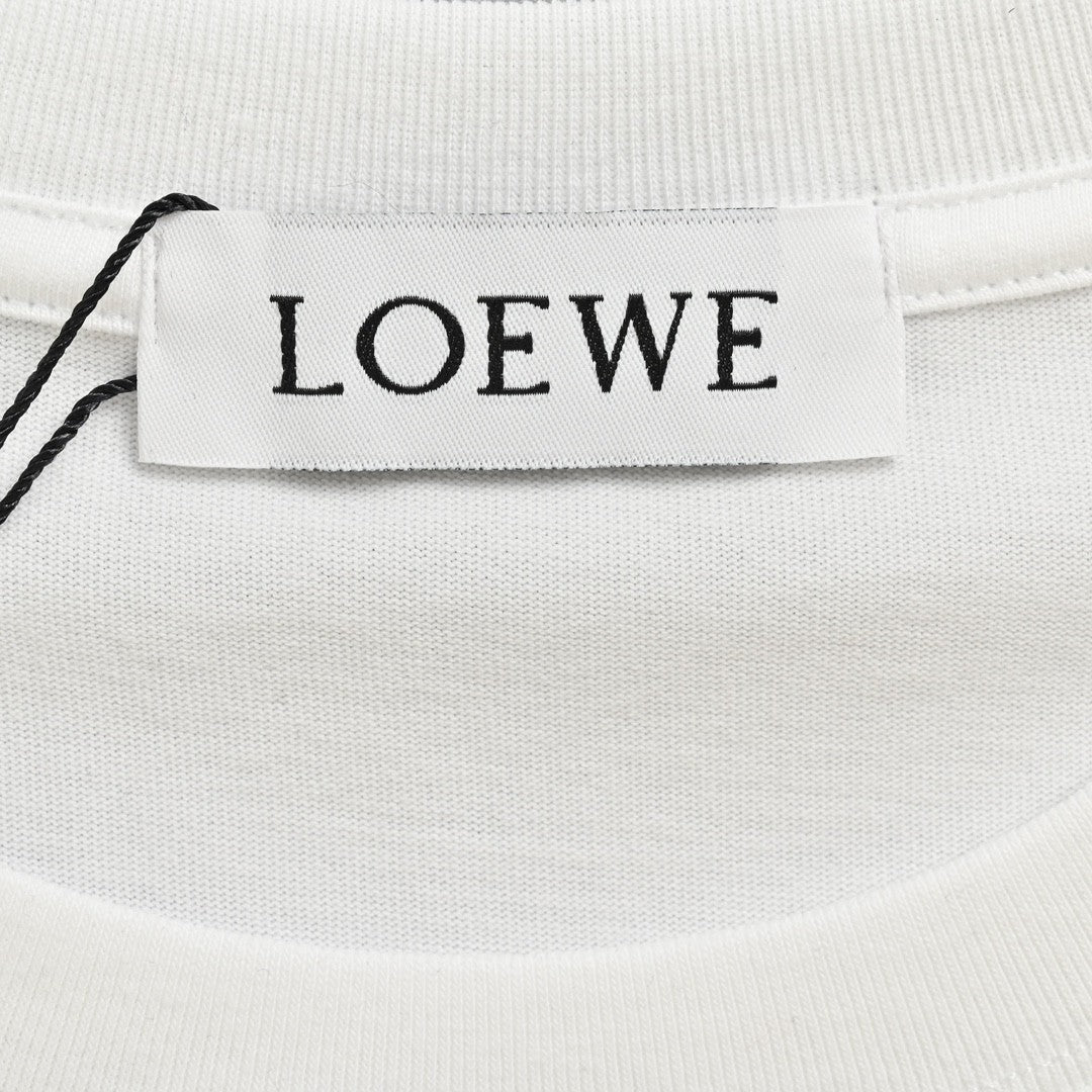 Loewe Graphic Logo T-Shirt (White)