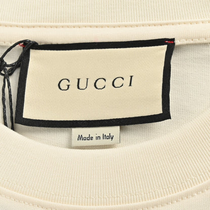 Gucci 1921 Logo Graphic T-Shirt (Beige)