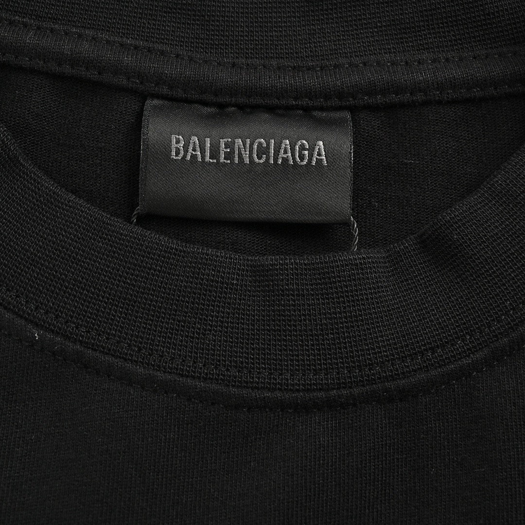 Balenciaga Neon Graphic Logo T-Shirt