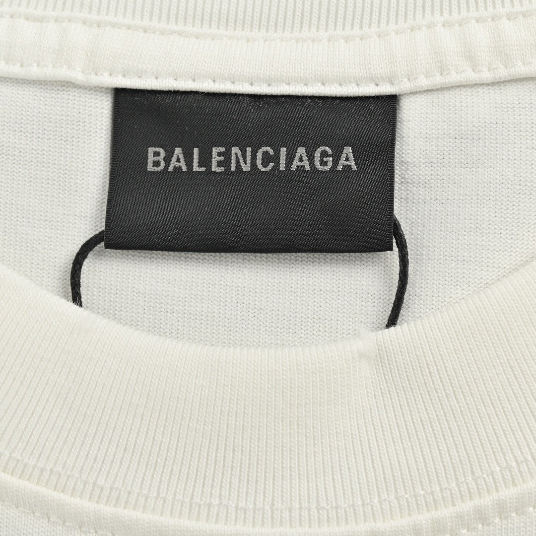 Balenciaga Political Campaign T-Shirt (White)