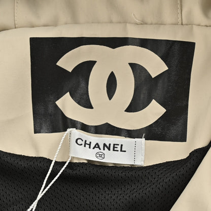 Chanel Two-Tone Hooded Jacket