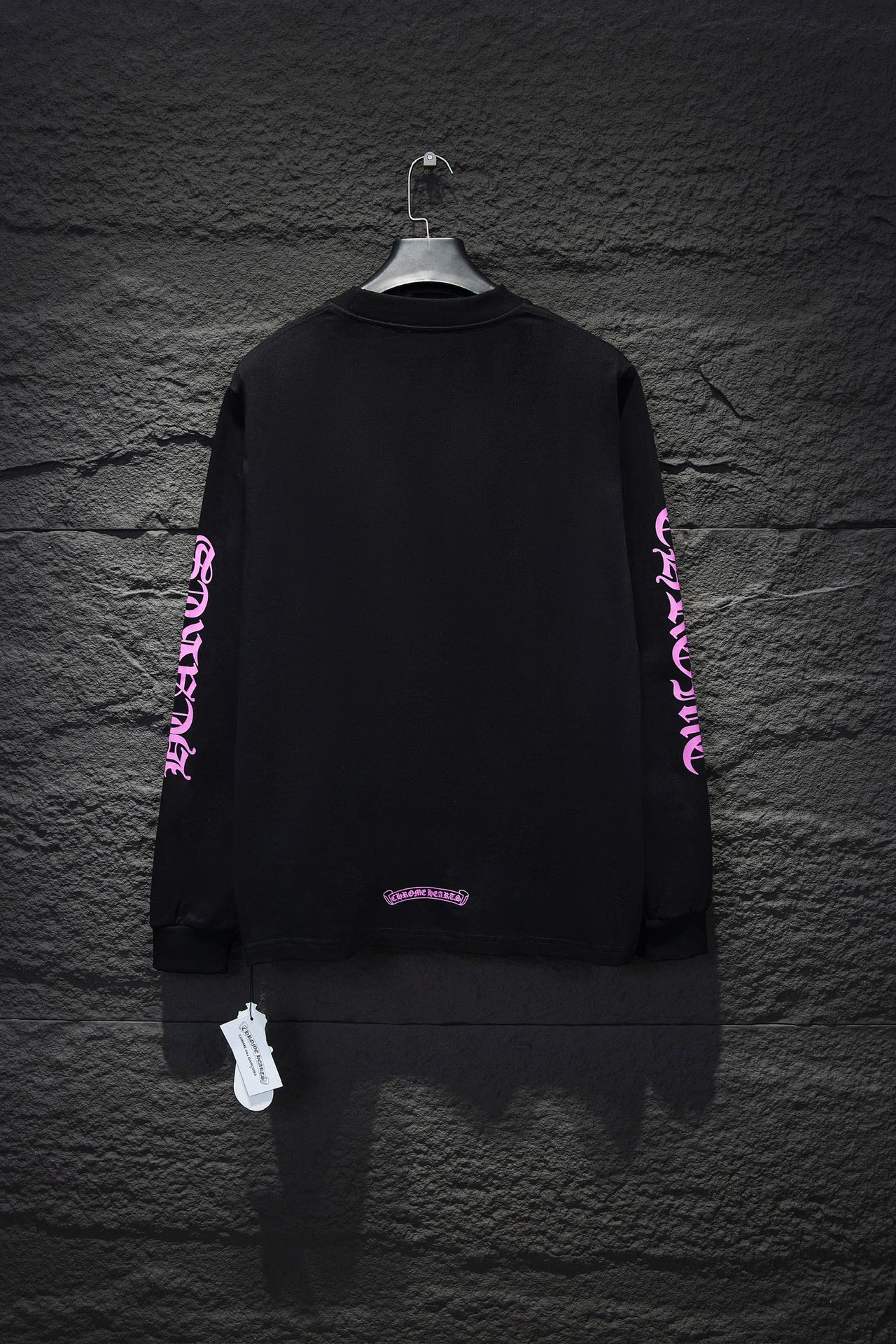 CHROME HEARTS PURPLE COLLAR LONGSLEEVE BLACK