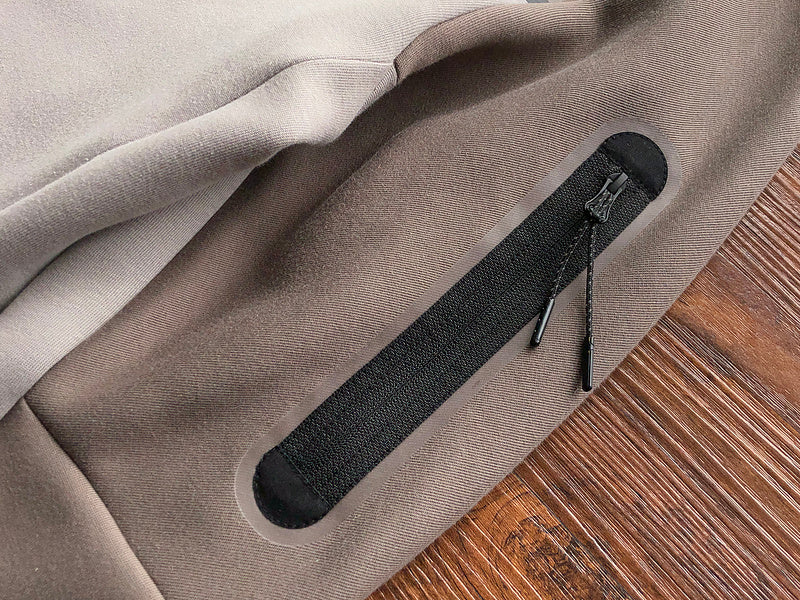 NIKE TECH FLEECE HOODIE x OLIVE GREY/ENIGMA STONE