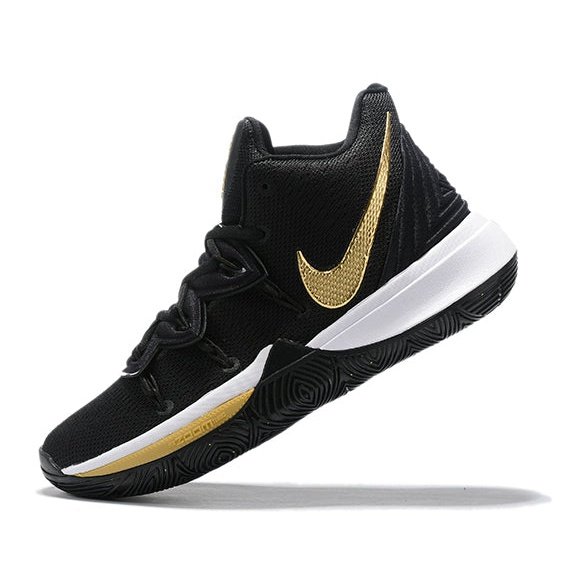 NIKE KYRIE 5 x BLACK METALLIC GOLD - Prime Reps