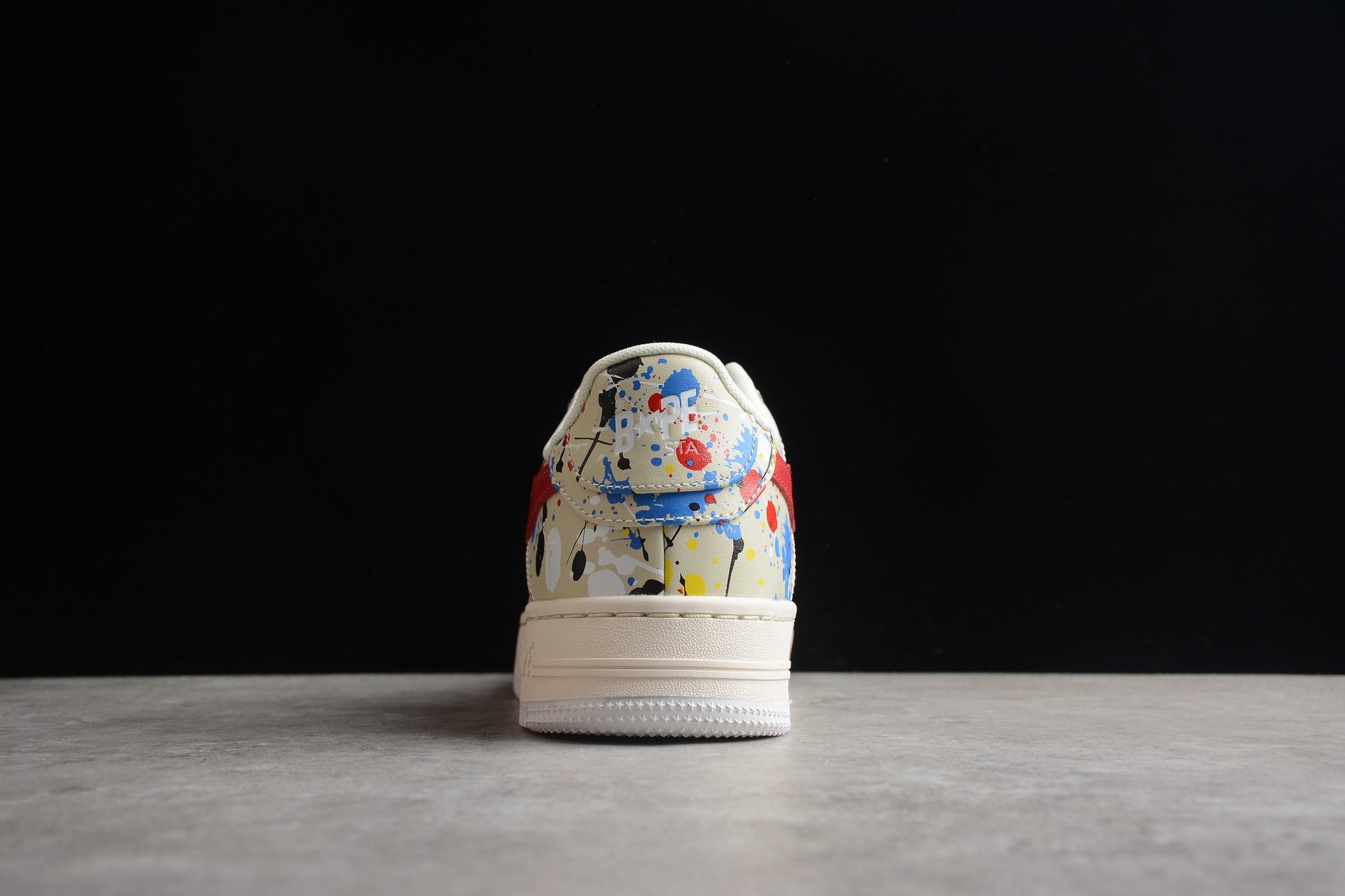 BAPE STA Splatter Low-Top Sneakers