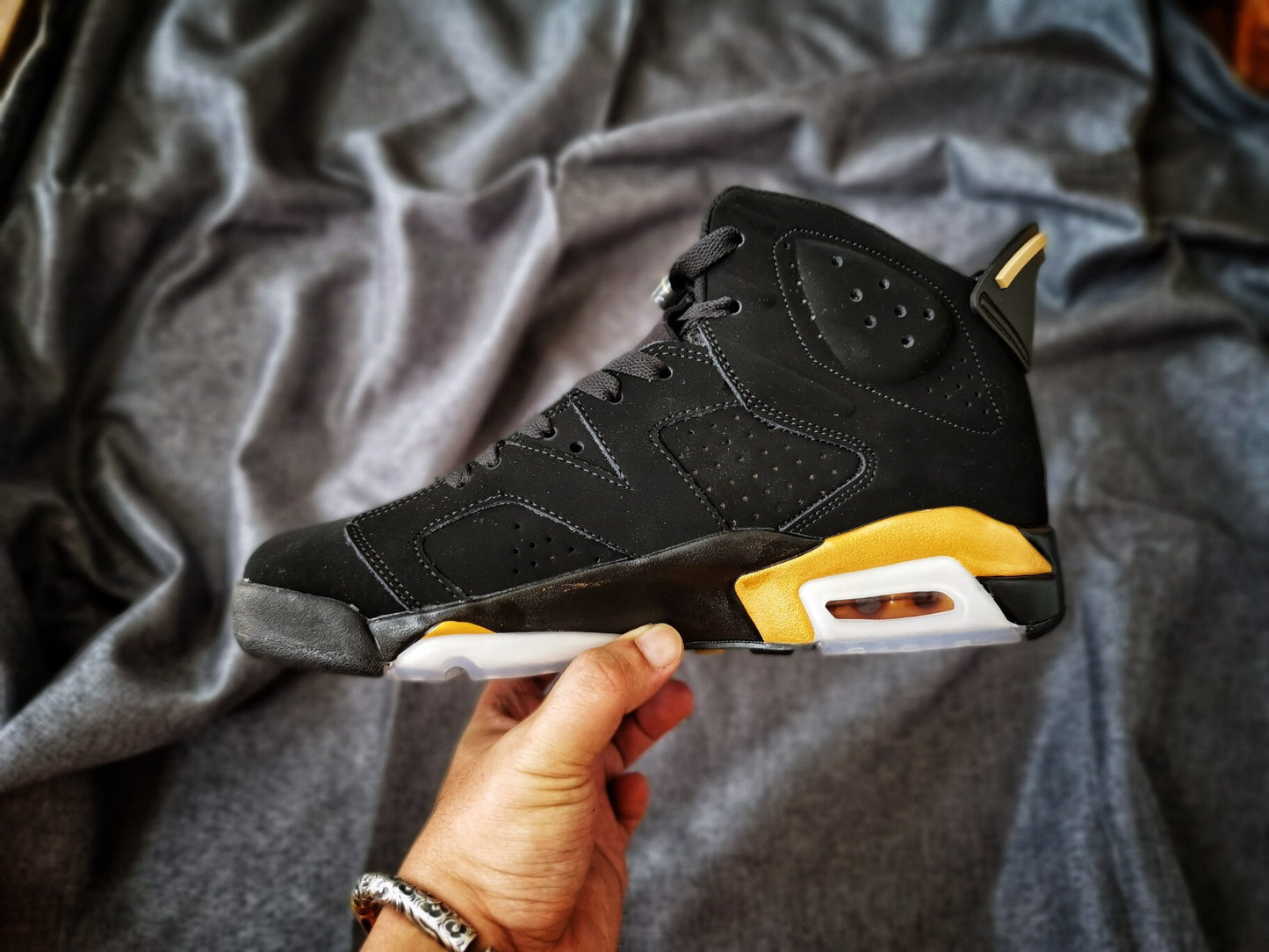 Jordan 6 Black and Gold