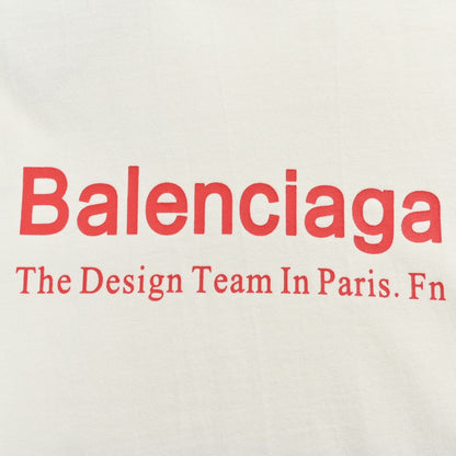 Balenciaga Stencil Logo T-Shirt (White)