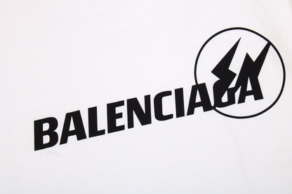 BALENCIAGA LOGO T-SHIRT WHITE