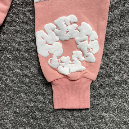 DENIM TEARS COTTON WREATH HOODIE PEACH