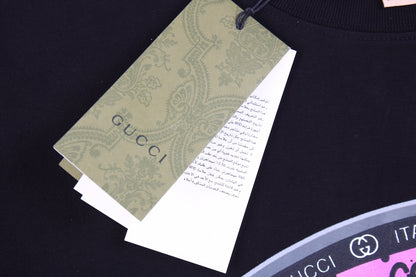 Gucci Sunglasses Graphic T-Shirt - Black