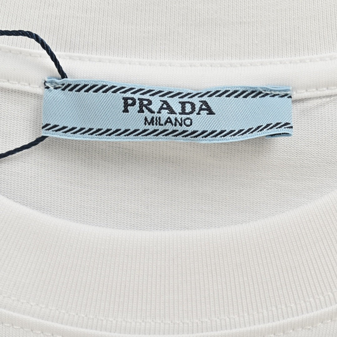 Prada Milano Logo T-Shirt Primereps