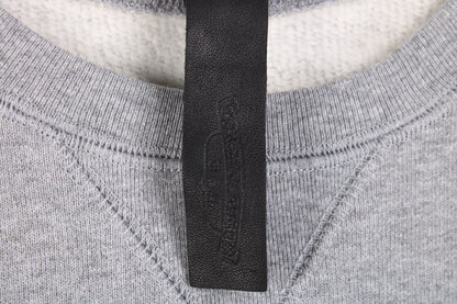 CHROME HEARTS CROSS PATCH SWEATSHIRT GREY