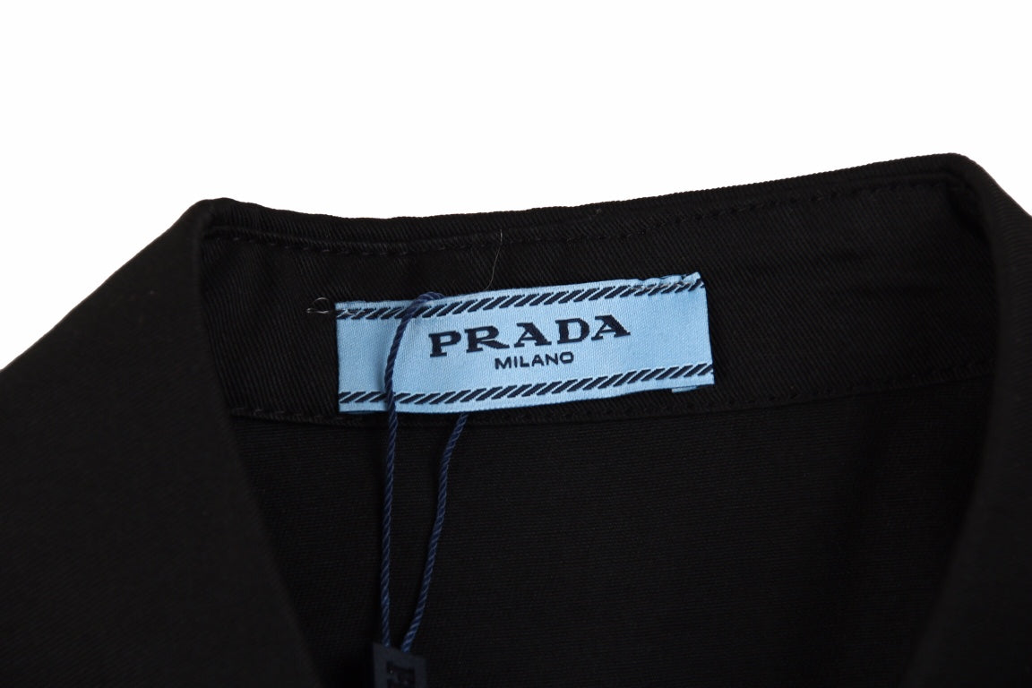 Prada Black Button-Up Shirt