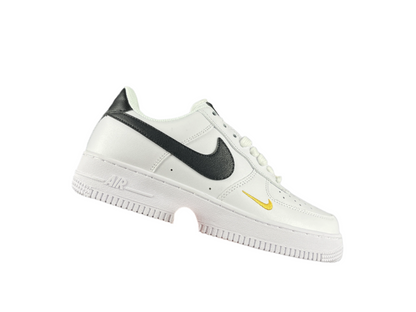 NIKE AIR FORCE 1 "Mini Swoosh White/Black"