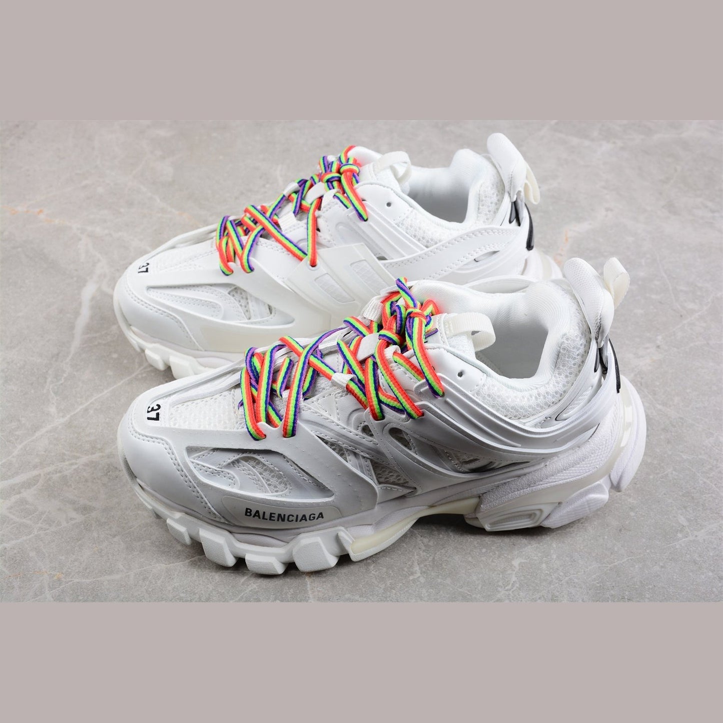 BALENCIAGA TRACK x WHITE COLOR - Prime Reps